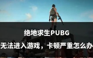 主机卡顿问题在绝地求生中如何解决？
