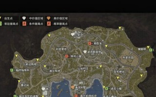 战场雪地地图野点资源汇集，刺激战场打野必备（以刺激战场雪地地图为主）
