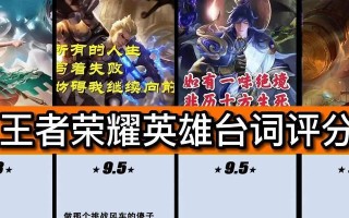 王者荣耀中哪些英雄容易获得高评分？如何操作？