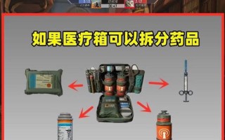 绝地求生药品分解方法是什么？如何有效利用药品？