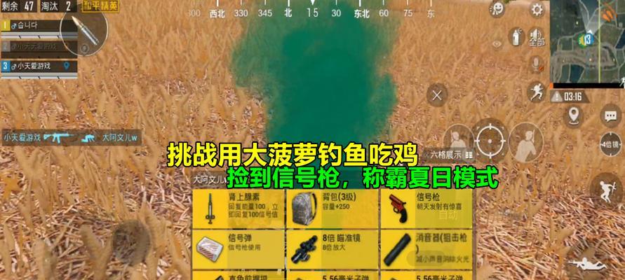 探寻2024年海岛地信号枪的秘密（游戏世界中的海岛地信号枪及其应用）-第1张图片-百团游戏