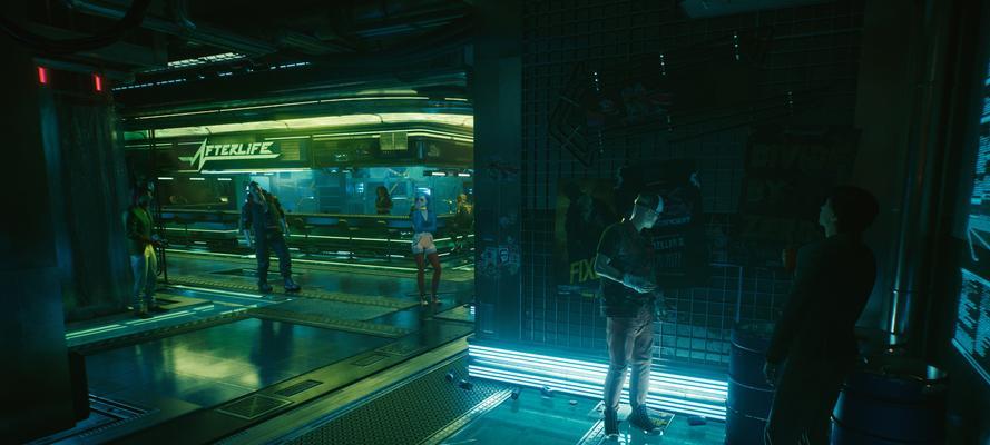 《赛博朋克2077》（探索源泉街）-第3张图片-百团游戏