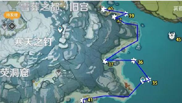 原神龙脊雪山石碑大门位置在哪里？如何找到大门位置？-第1张图片-百团游戏