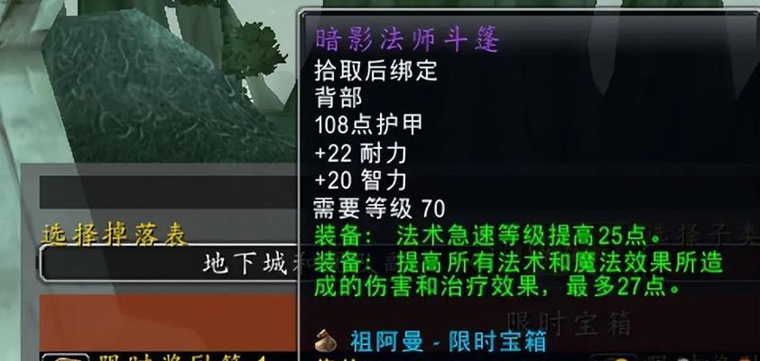 魔兽世界法系角色参数如何调整？修改参数的正确步骤是什么？-第2张图片-百团游戏