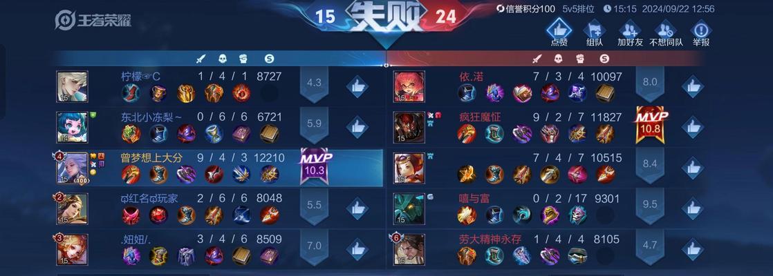 王者荣耀游戏结束后的后果有哪些？-第3张图片-百团游戏