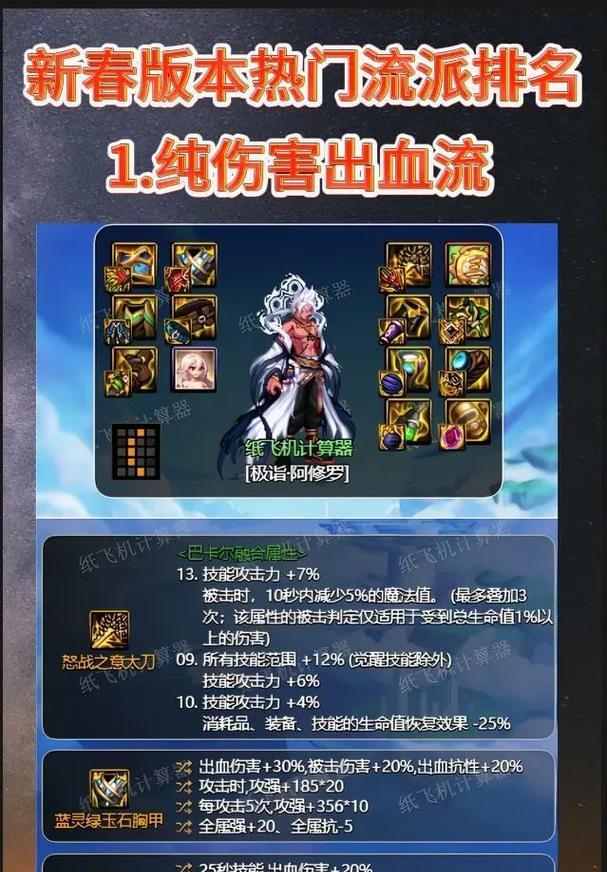 现在地下城中哪些流派比较受欢迎？-第1张图片-百团游戏