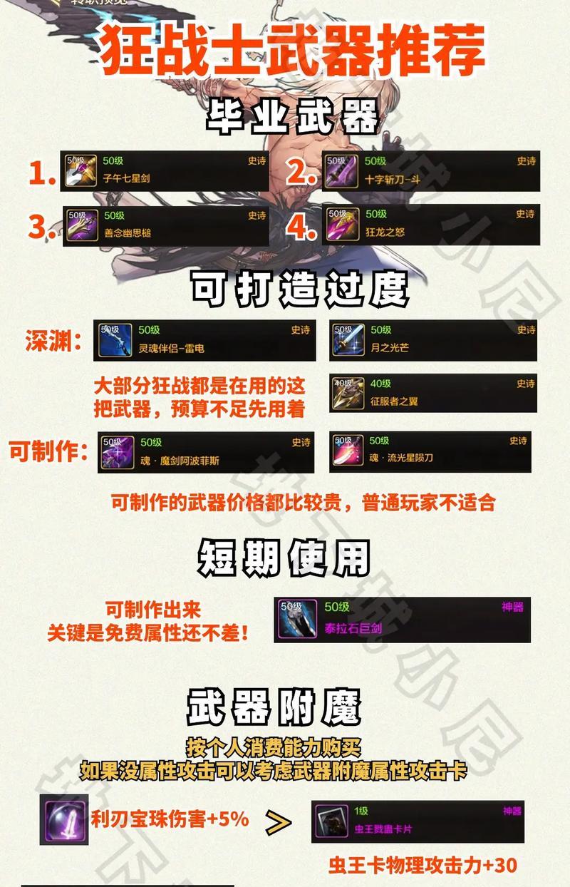 dnf狂战士附魔技巧有哪些？附魔时应注意什么？-第1张图片-百团游戏