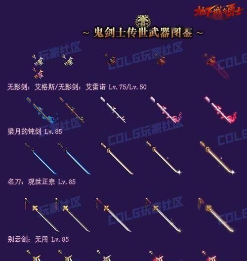 dnf最贵武器有哪些？武器合集的价值如何评估？-第2张图片-百团游戏