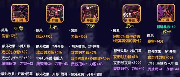 地下城手游奥兹玛装备选择疑问？如何搭配最佳？-第1张图片-百团游戏