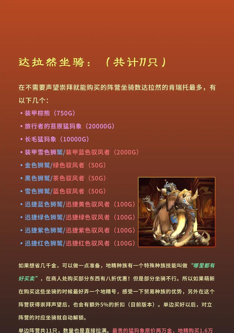 魔域坐骑进化需要多少钱？进化过程和费用详解！-第2张图片-百团游戏
