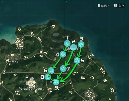 绝地求生G港城区跳伞技巧有哪些？如何快速占领？-第2张图片-百团游戏