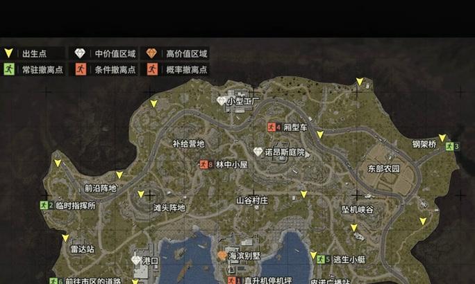 战场雪地地图野点资源汇集，刺激战场打野必备（以刺激战场雪地地图为主）-第1张图片-百团游戏