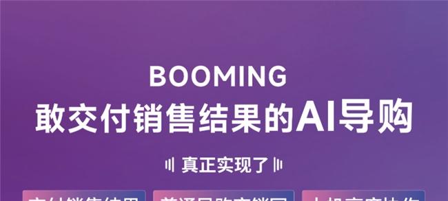 世界人工智能大会 WAIC，Booming 这家 AI 导购公司说「敢交付销售结果」-第4张图片-百团游戏