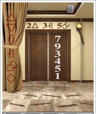 《百门之屋2024》第五十二关攻略（从文字猜测密码）-第3张图片-百团游戏