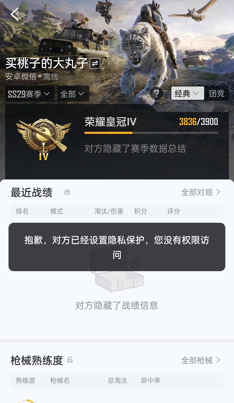 绝地求生中如何隐藏战绩？隐藏战绩的设置方法是什么？-第3张图片-百团游戏