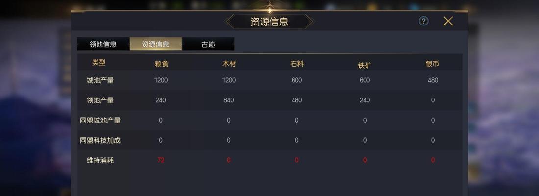 如何快速发展以征服与霸业前期（游戏内策略和技巧）-第3张图片-百团游戏