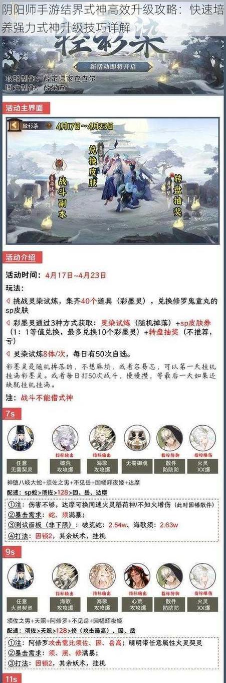 阴阳师式神技能升级需要什么？升级的步骤是怎样的？-第3张图片-百团游戏